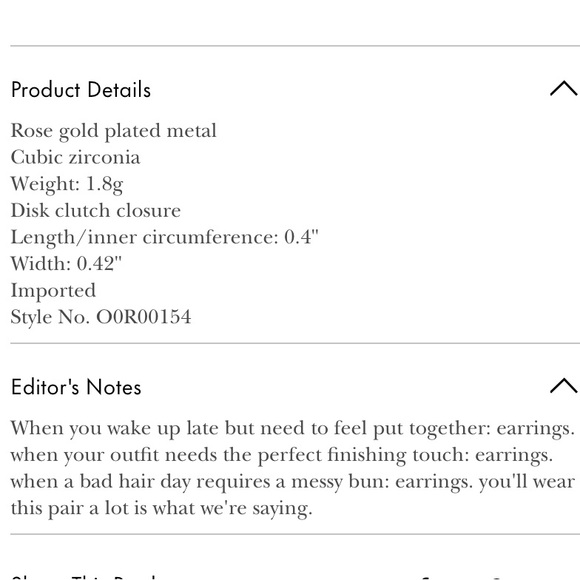 Kate Spade Yours Truly Pave Heart Studs - Picture 5 of 7